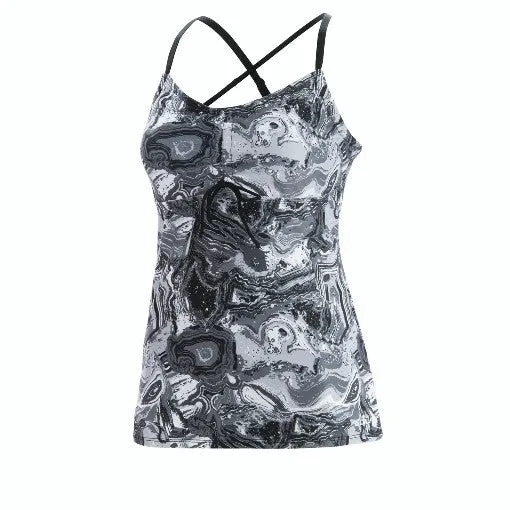 DOLFIN Aquashape Desert Storm Tie-Front Tankini Top