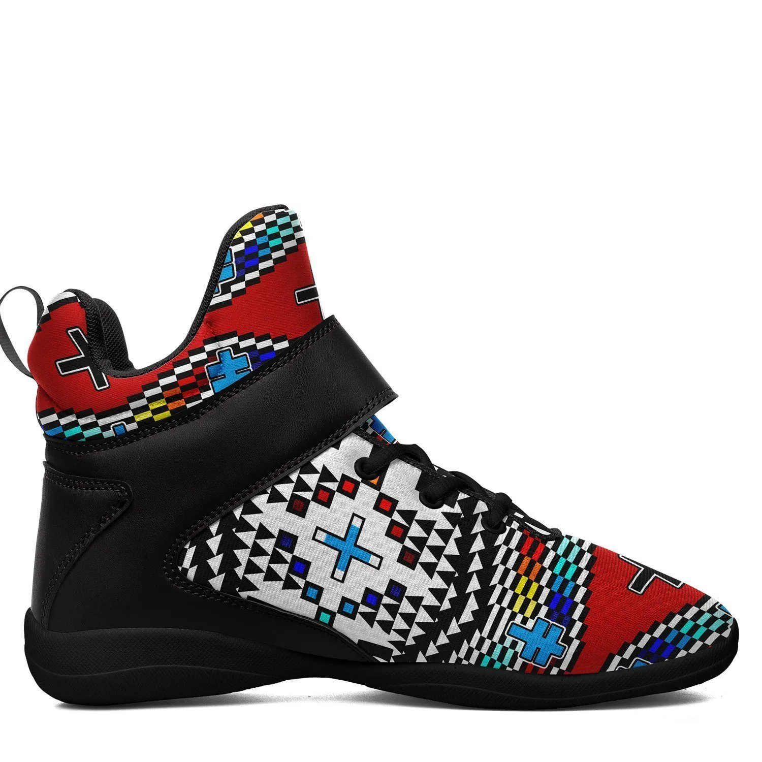 Dragonflies Ipottaa Basketball / Sport High Top Shoes - Black Sole