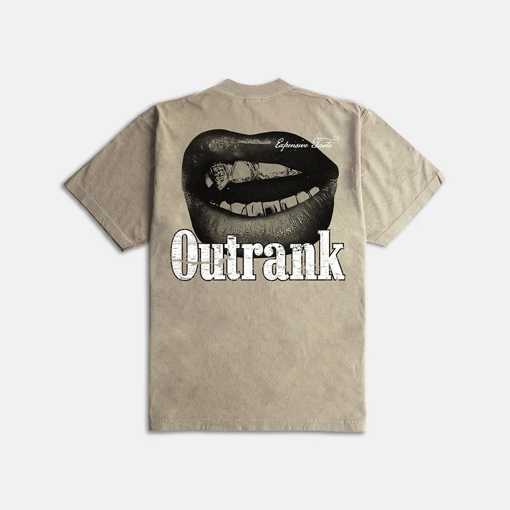 Expensive Taste Heavyweight T-shirt- Oatmeal