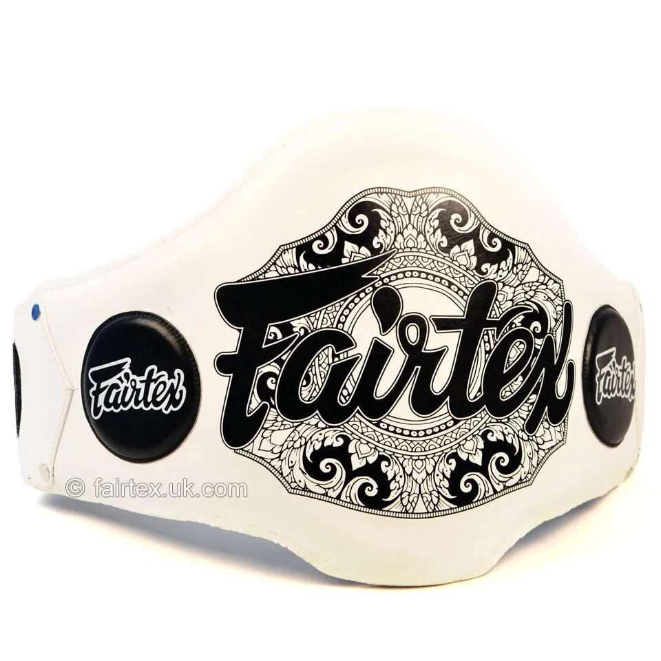 Fairtex BPV2 White Lightweight Belly Pad