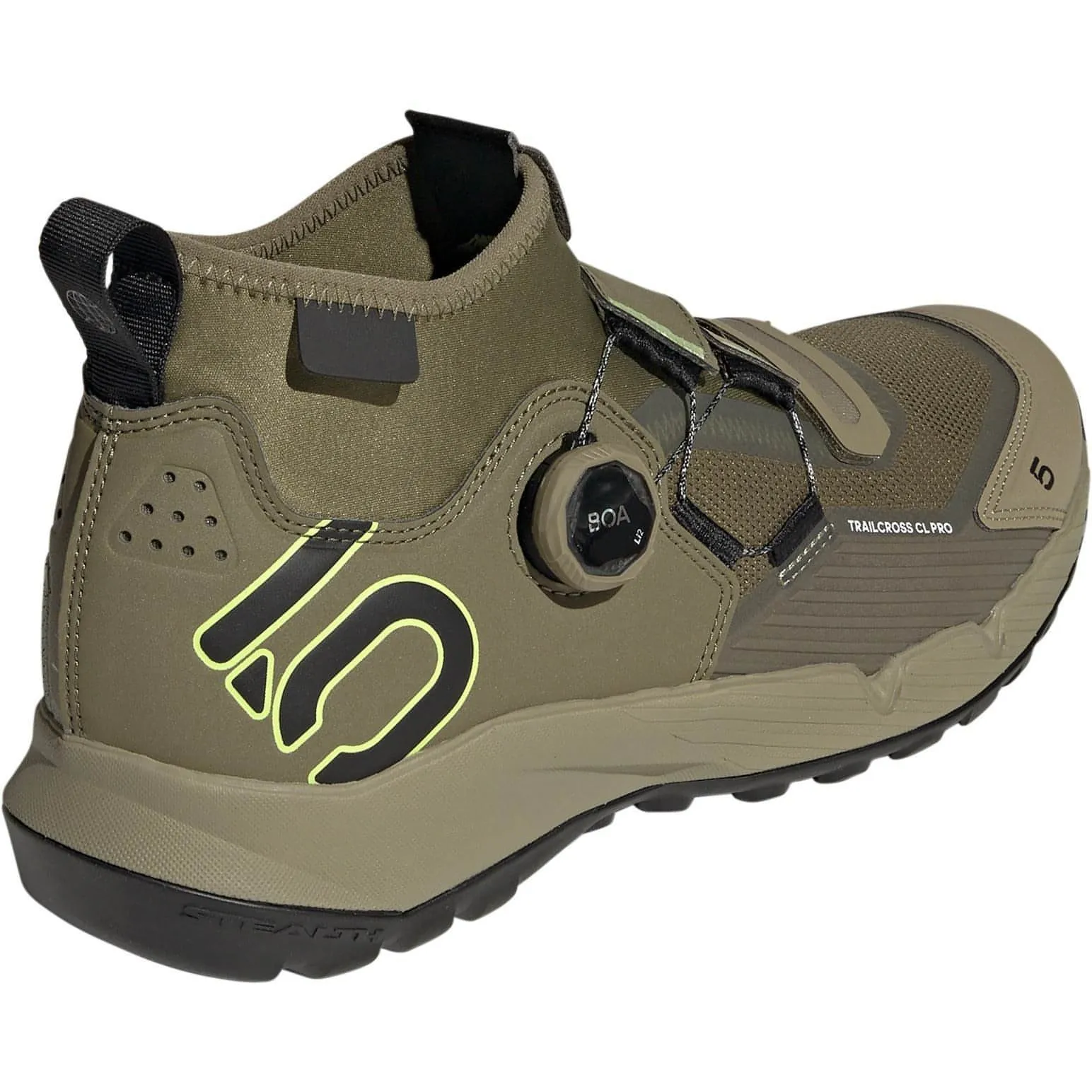 Five Ten TrailCross Pro Clip-In Mens MTB Cycling Shoes - Green