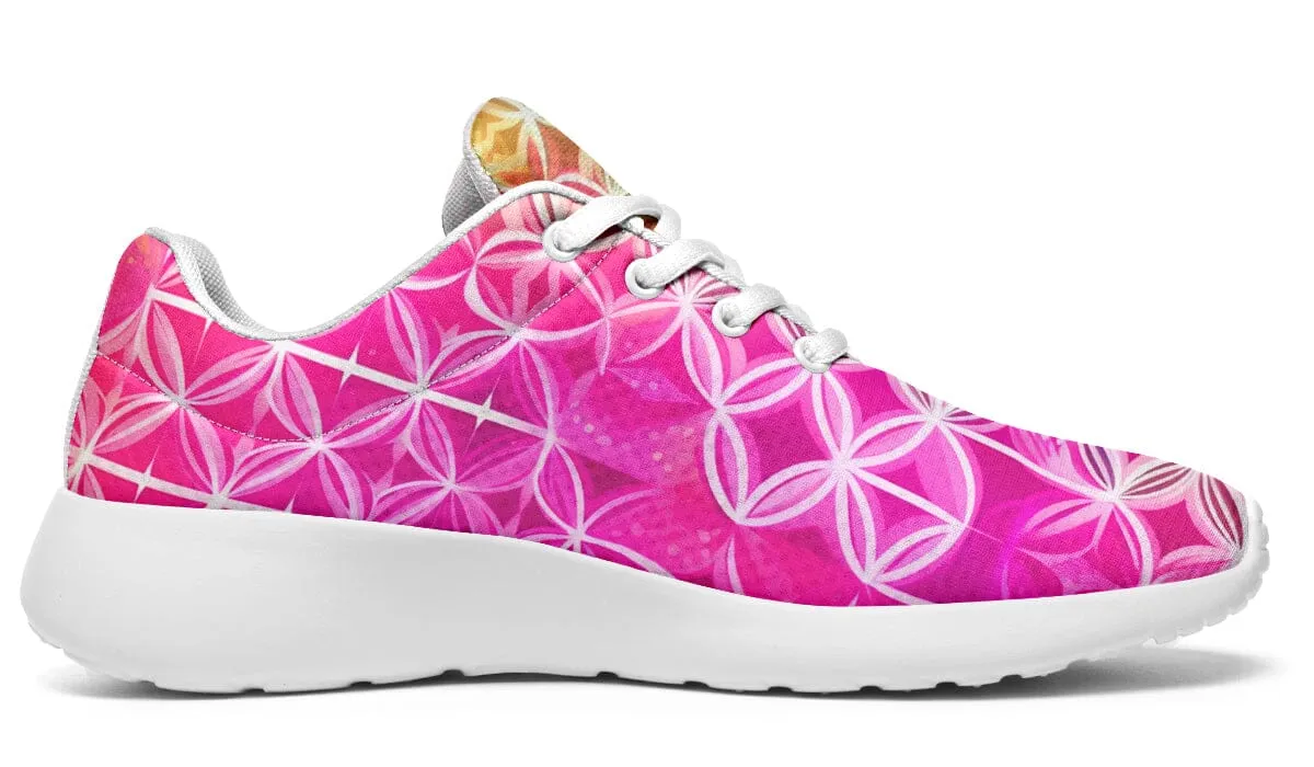 Flower Life Pink Sherbert Classic Sneakers