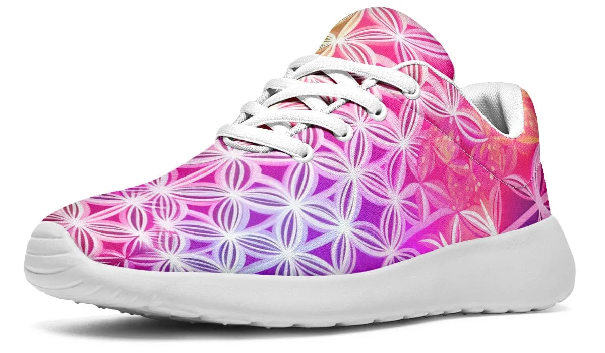 Flower Life Pink Sherbert Classic Sneakers