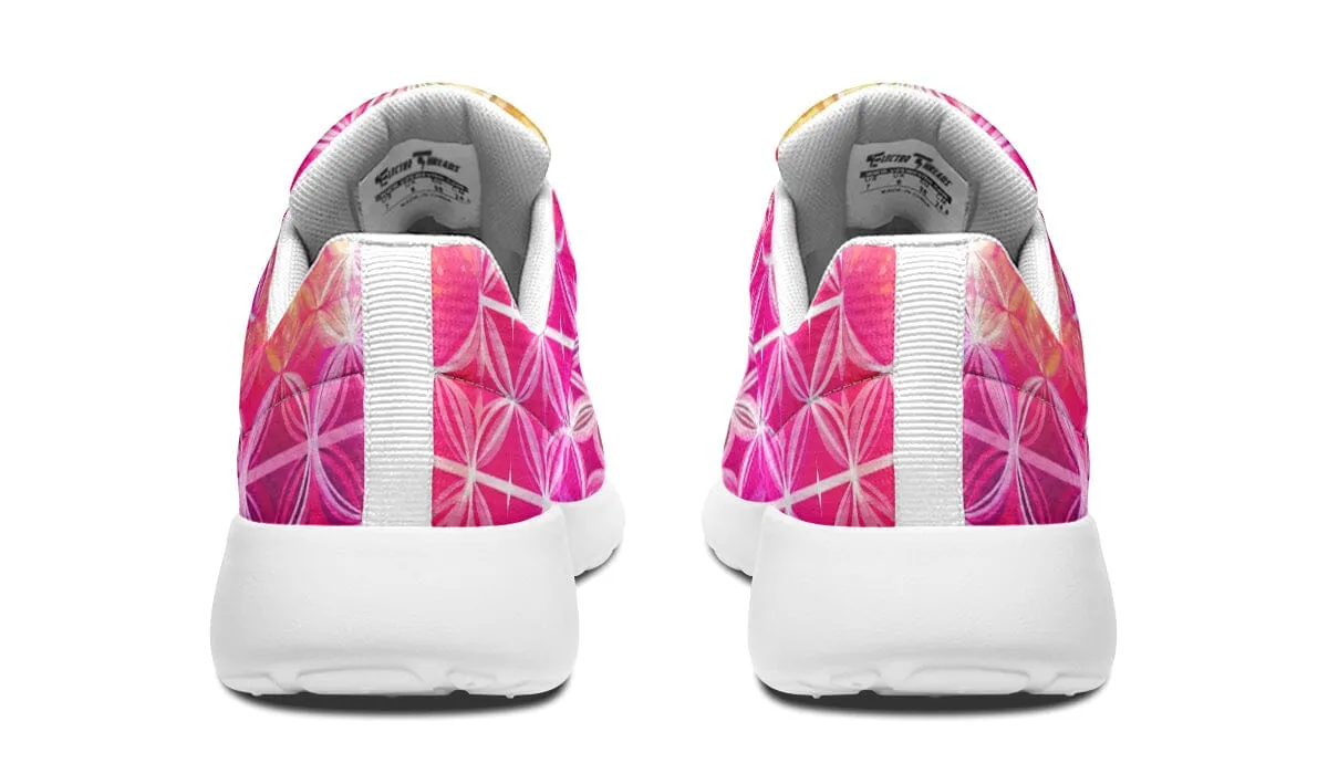 Flower Life Pink Sherbert Classic Sneakers