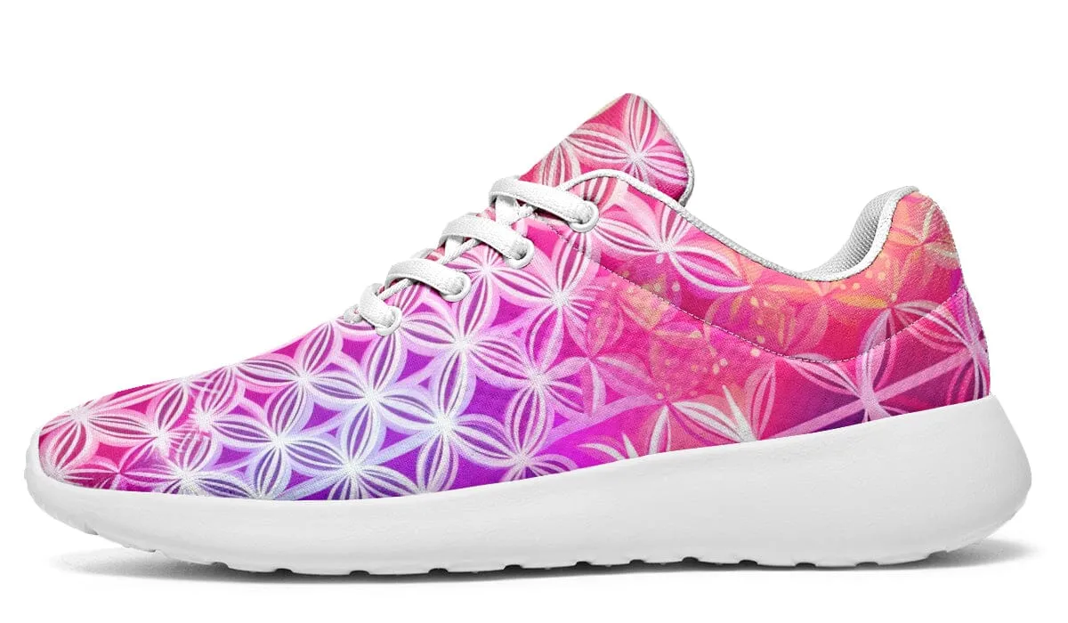 Flower Life Pink Sherbert Classic Sneakers