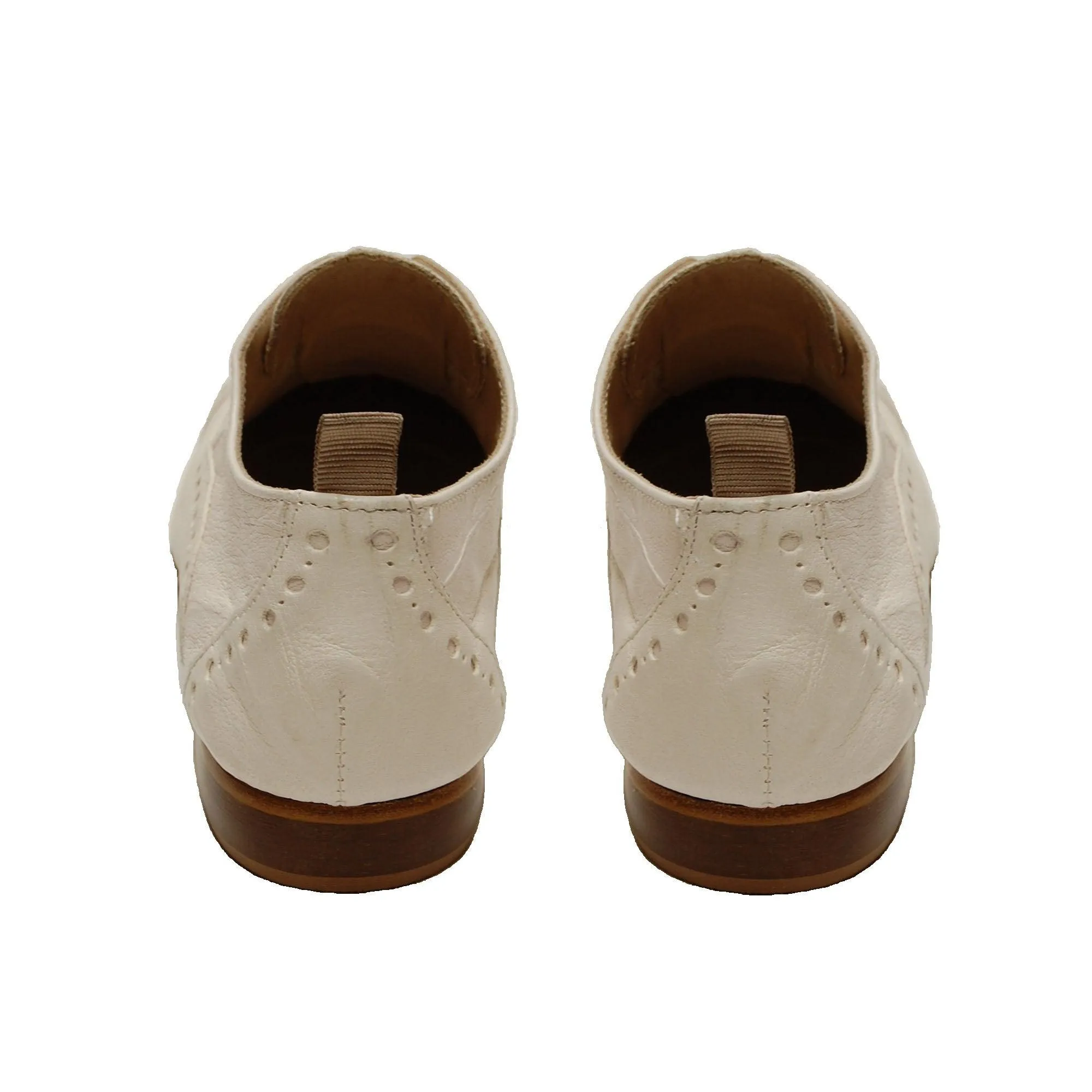 GIUSY 070 - Texas Leather SHOES OPTIC WHITE