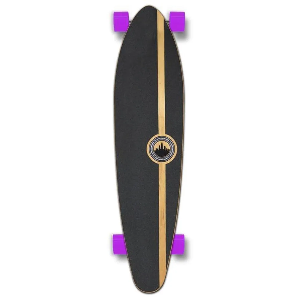 In The Pines Natural 40" Kicktail Longboard from Punked