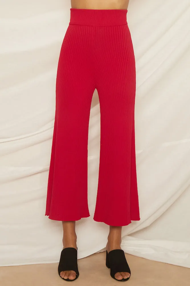 In The Sixties Pants Red