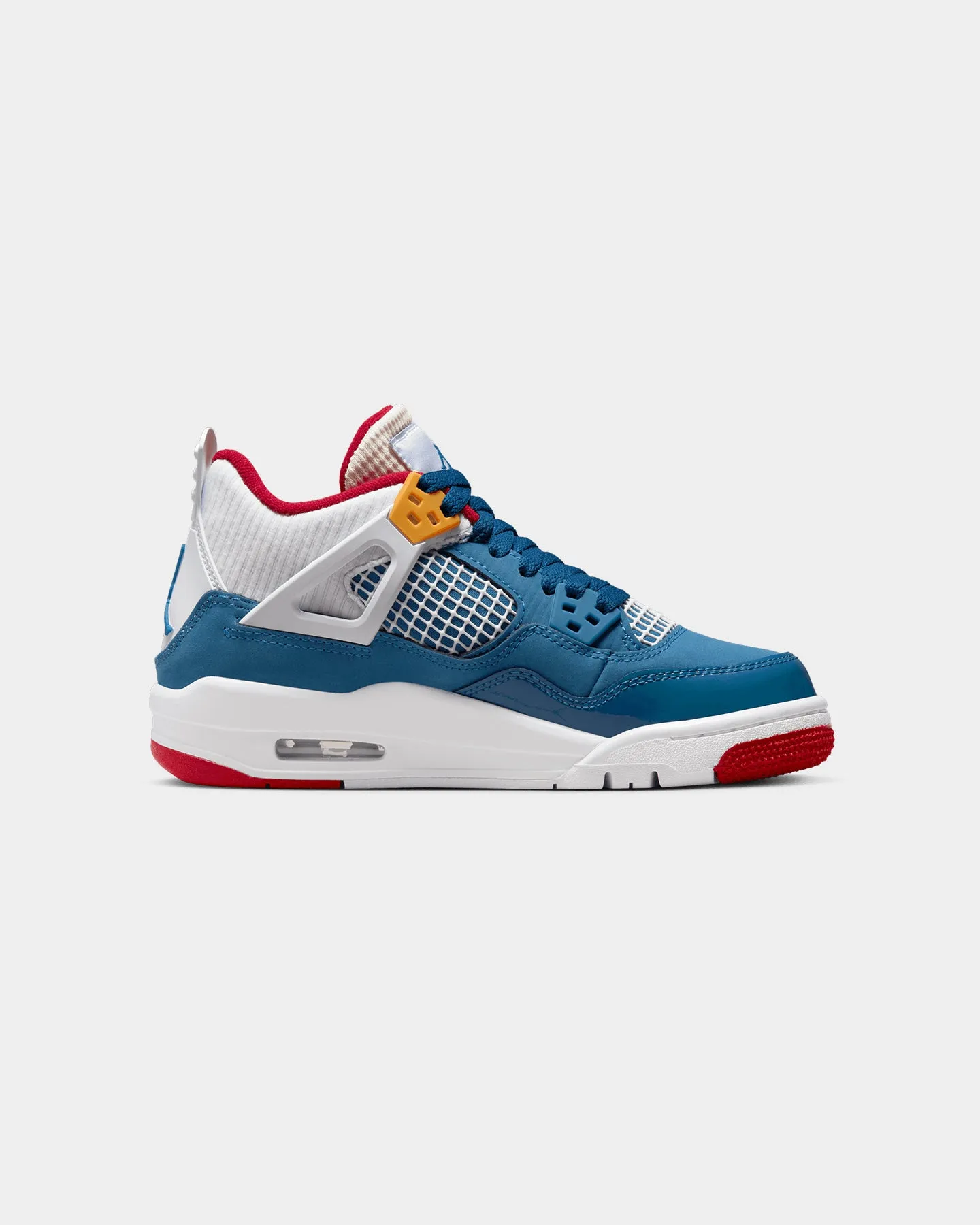 Jordan Kids' Air Jordan 4 Retro (GS) "Messy Room" French Blue/White