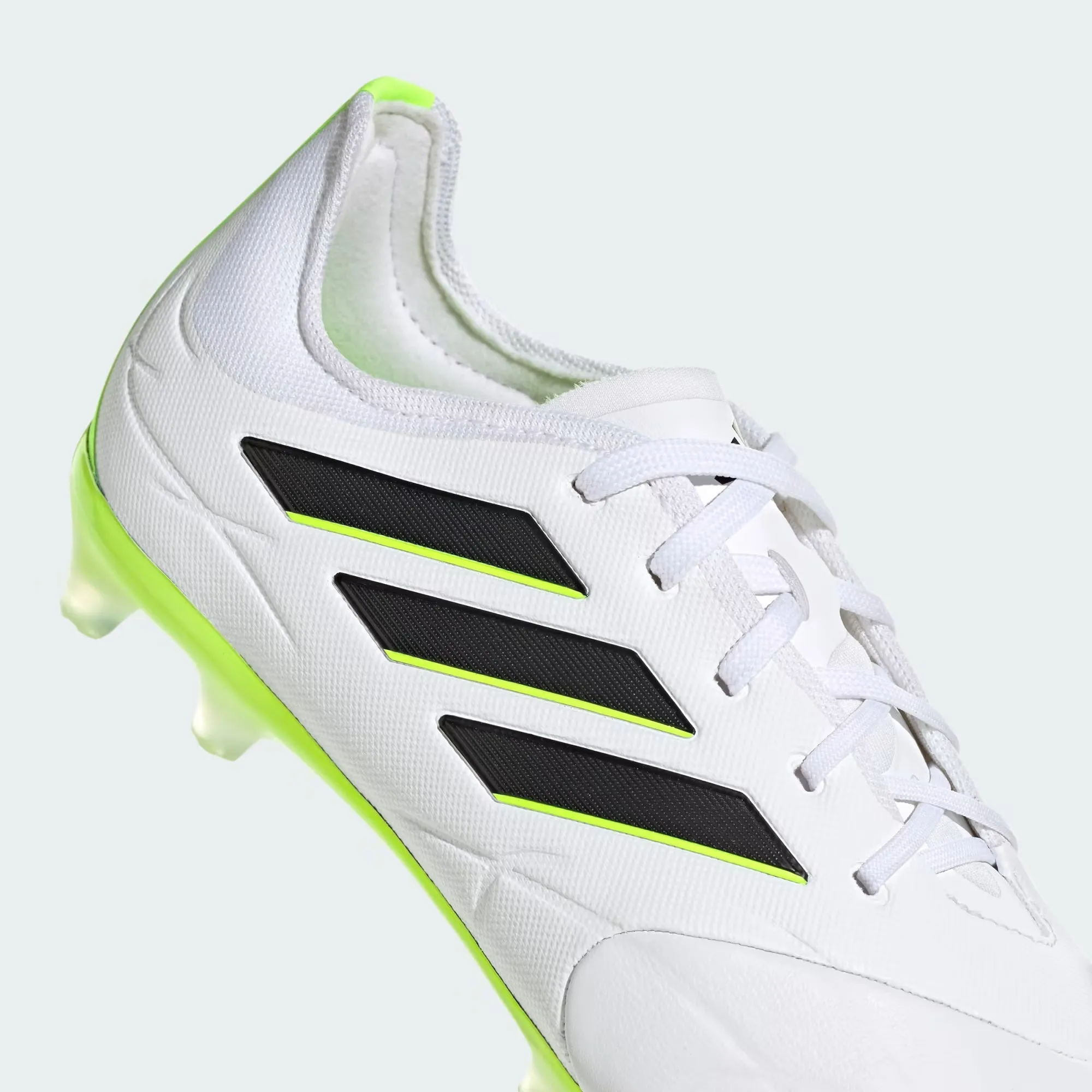 Junior Copa Pure.1 FG [White/Black/Lucid Lemon]