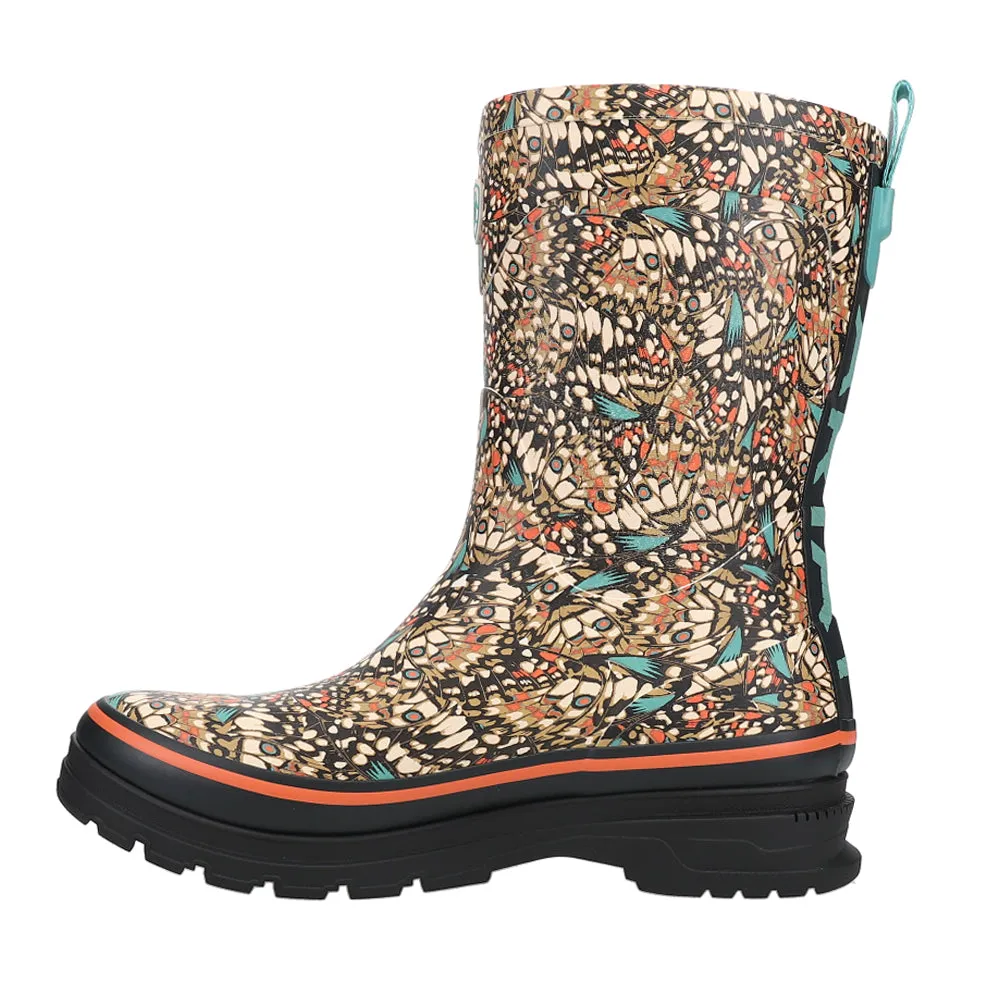 Kelmarsh Mid Butterfly Graphic Rain Boots