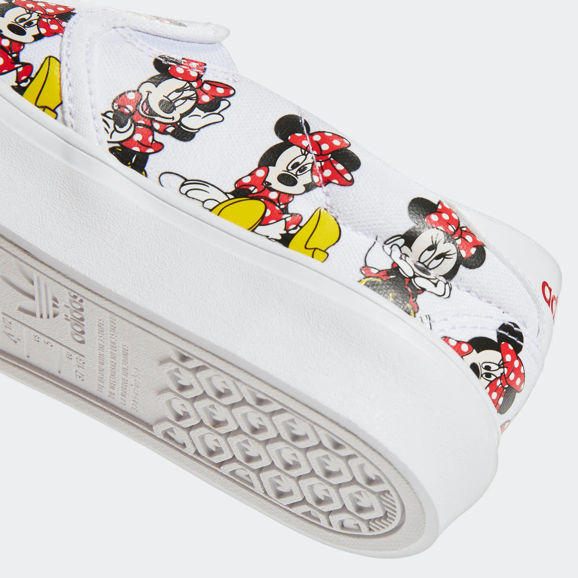 Kids' adidas Originals Court Rallye Slip X Minnie Shoes