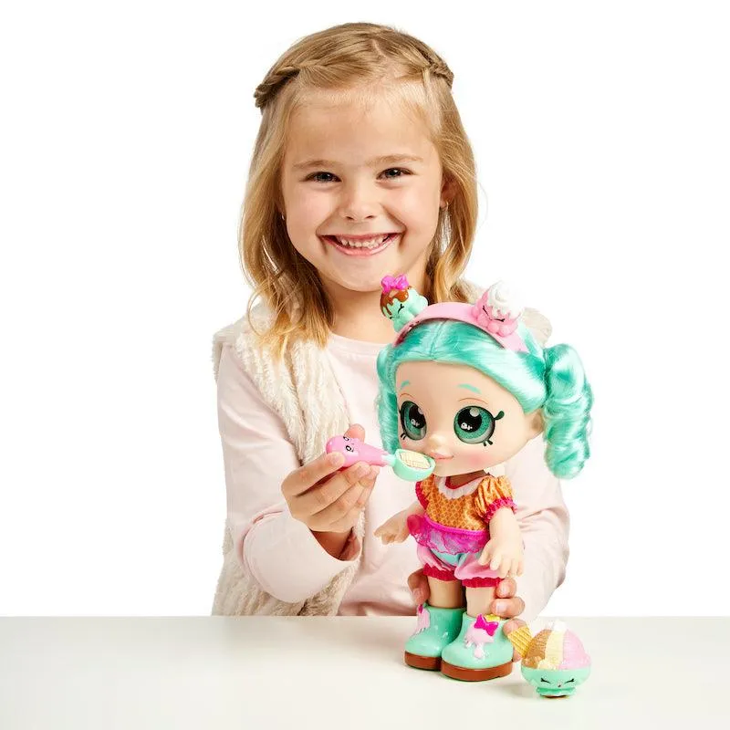 Kindi Kids S1 Toddler Doll Single Pack - Snack Time Friends Peppermint for Girls 3 