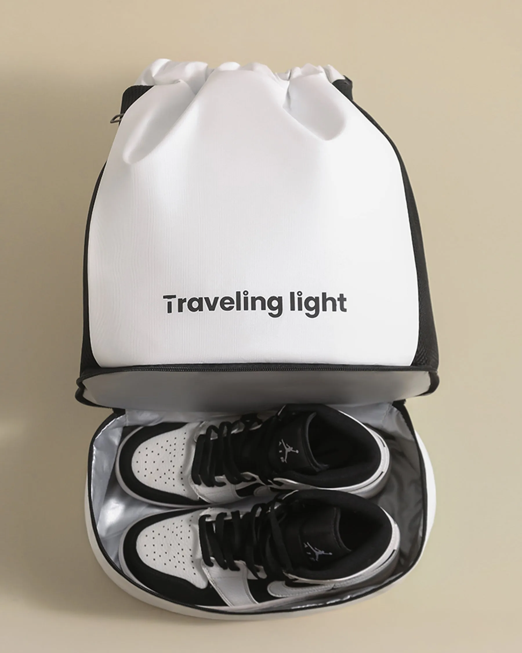 Light Traveler Sports Drawstring Bag Gym Friendly