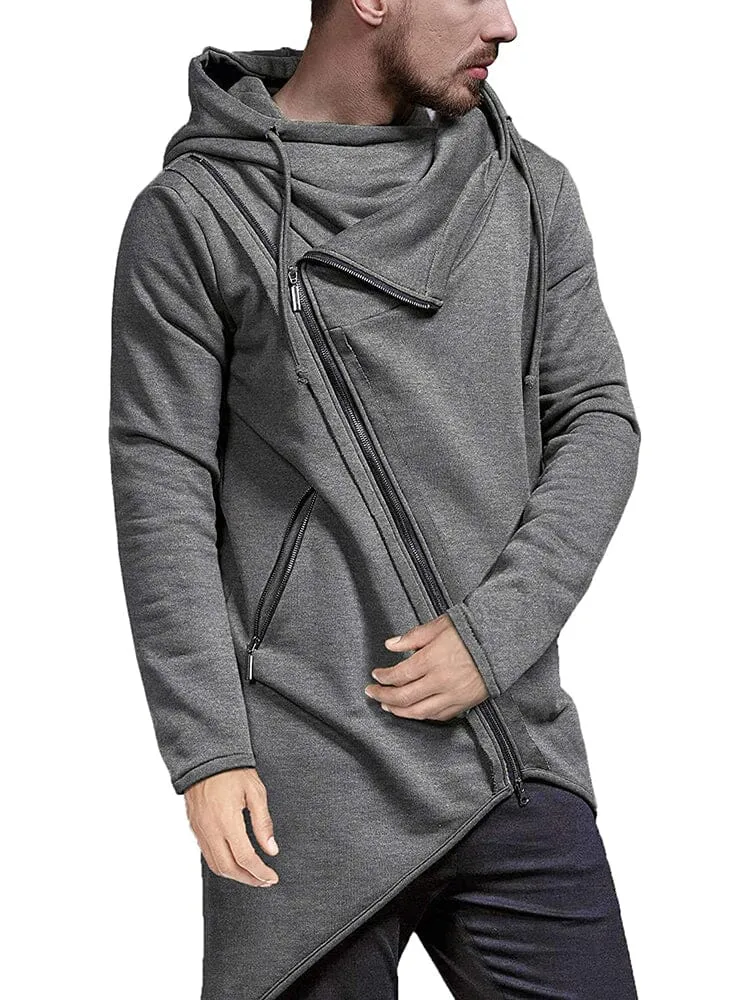 Lightweight Irregular Hem Pullover Hoodie (US Only)