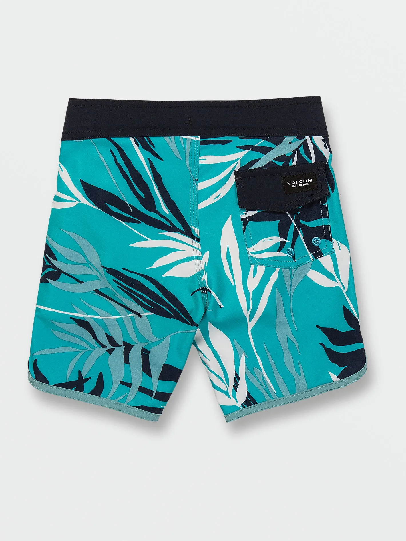 Little Boys Bleeding Leaf Mod-Tech Trunks - Electric Blue