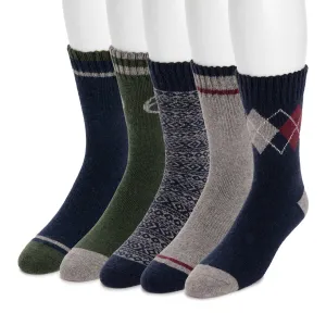 Men's 5 Pair Pack Wool Socks