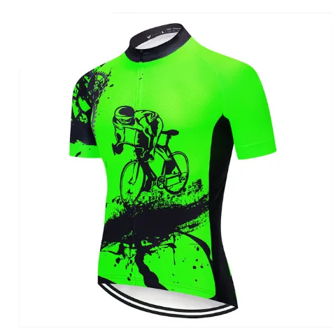 Men's Cycling Jersey Mountain Quick-Dry Racing MTB Clothing For Cyclists Uniform Breathable