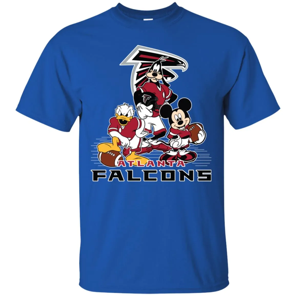 Mickey Mouse Atlanta Falcons American Football Nfl Sports Shirt