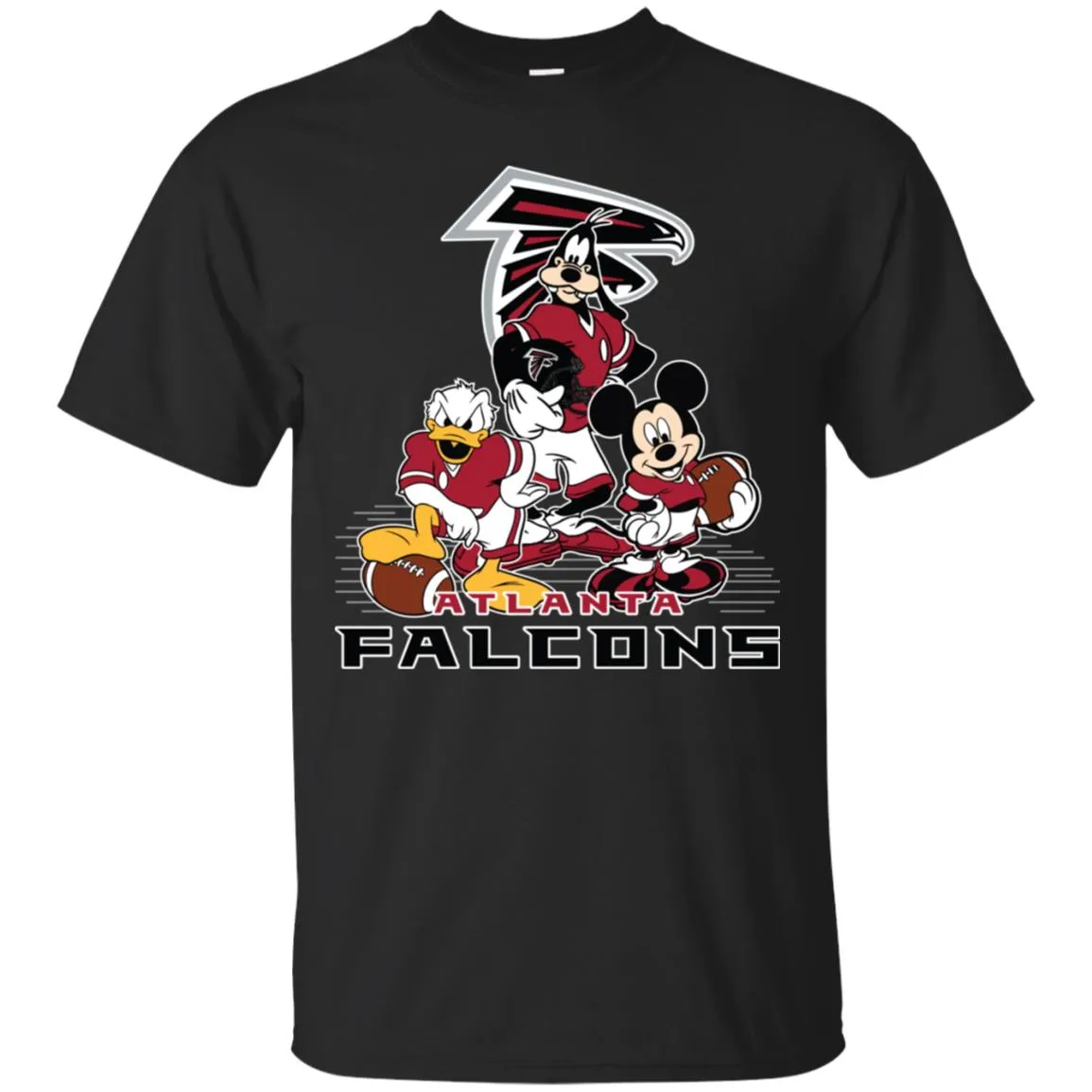 Mickey Mouse Atlanta Falcons American Football Nfl Sports Shirt