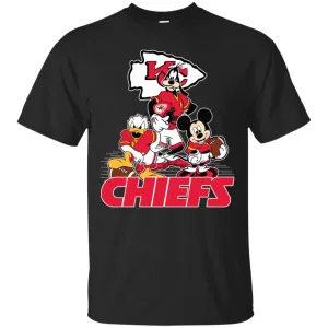 Mickey Mouse Kansas City Chiefs American Football Nfl Sports Shirt