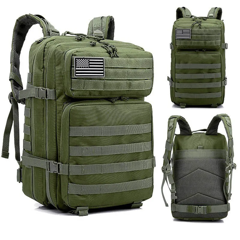 Military Outdoor Hiking Tactical Backpack 43L