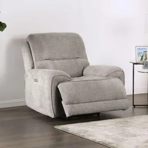 MORCOTE Power Recliner, Light Gray