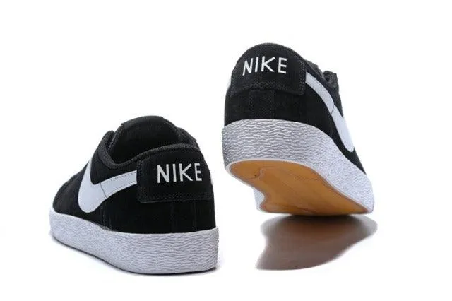 N A M SB Zoom Blazer Low Top Black and White