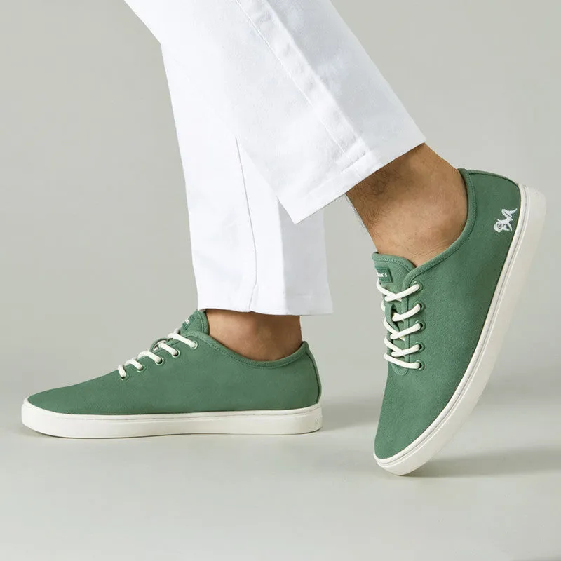 Neeman's Cotton Classic Sneakers | Light Green | Shoes for Men & Women