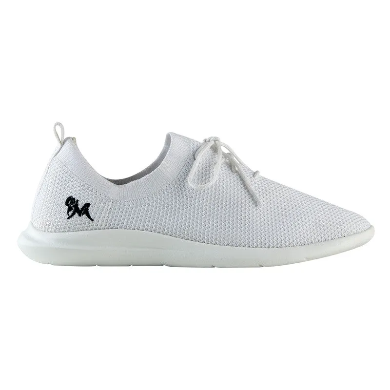 Neeman's ReLive Knit White Sneakers for Men | Light-Weight & Comfortable