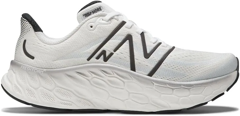 New Balance | Fresh Foam X More v4 | Men's | White/Black/Metallic