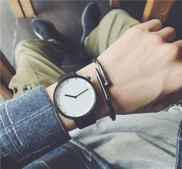 New Mens minimalist wristwatch