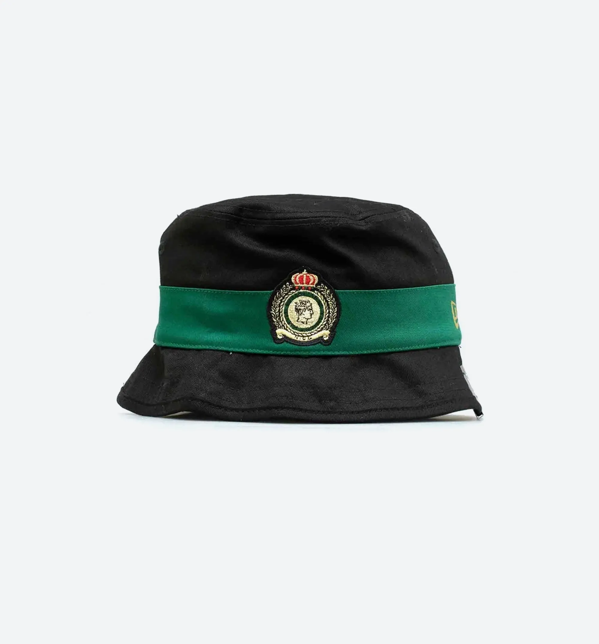 Nice Kicks X New Era Mens Bucket Hat - Black/Green