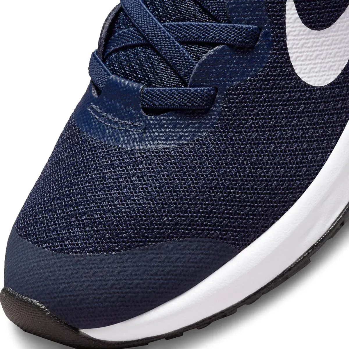 Nike Kid's Revolution 6 Shoes - Midnight Navy / Flat Pewter / White