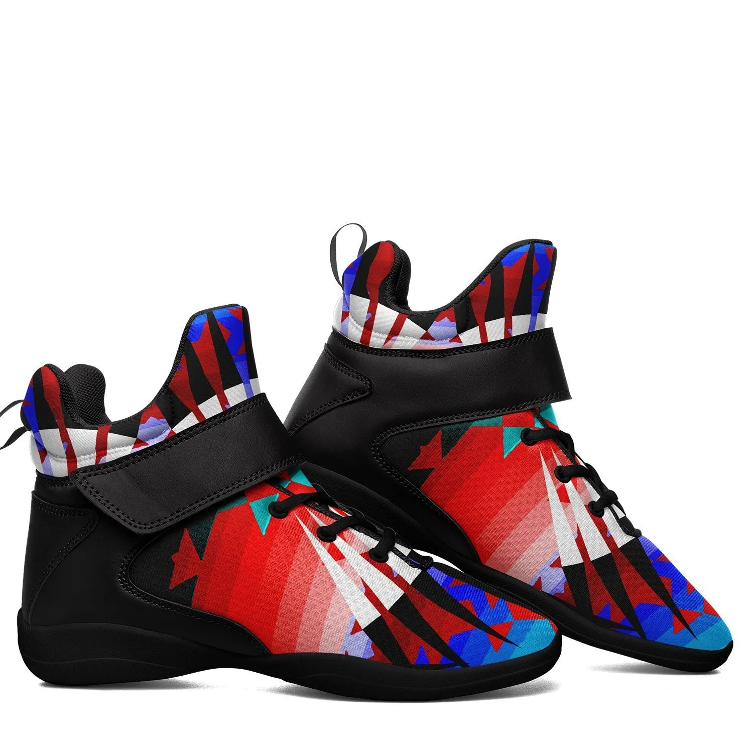 Northwest Ribbonwork Bustles Ipottaa Basketball / Sport High Top Shoes