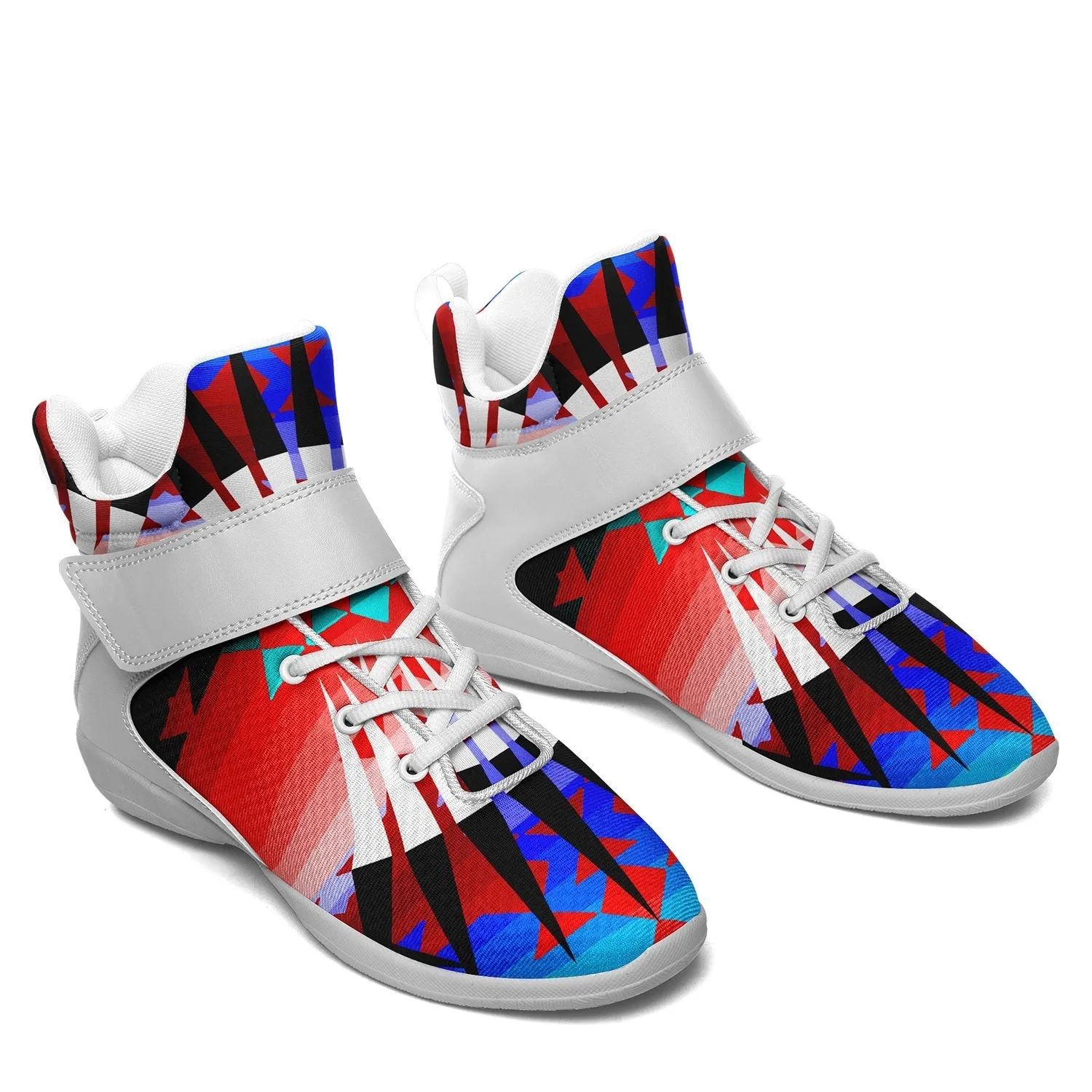 Northwest Ribbonwork Bustles Ipottaa Basketball / Sport High Top Shoes