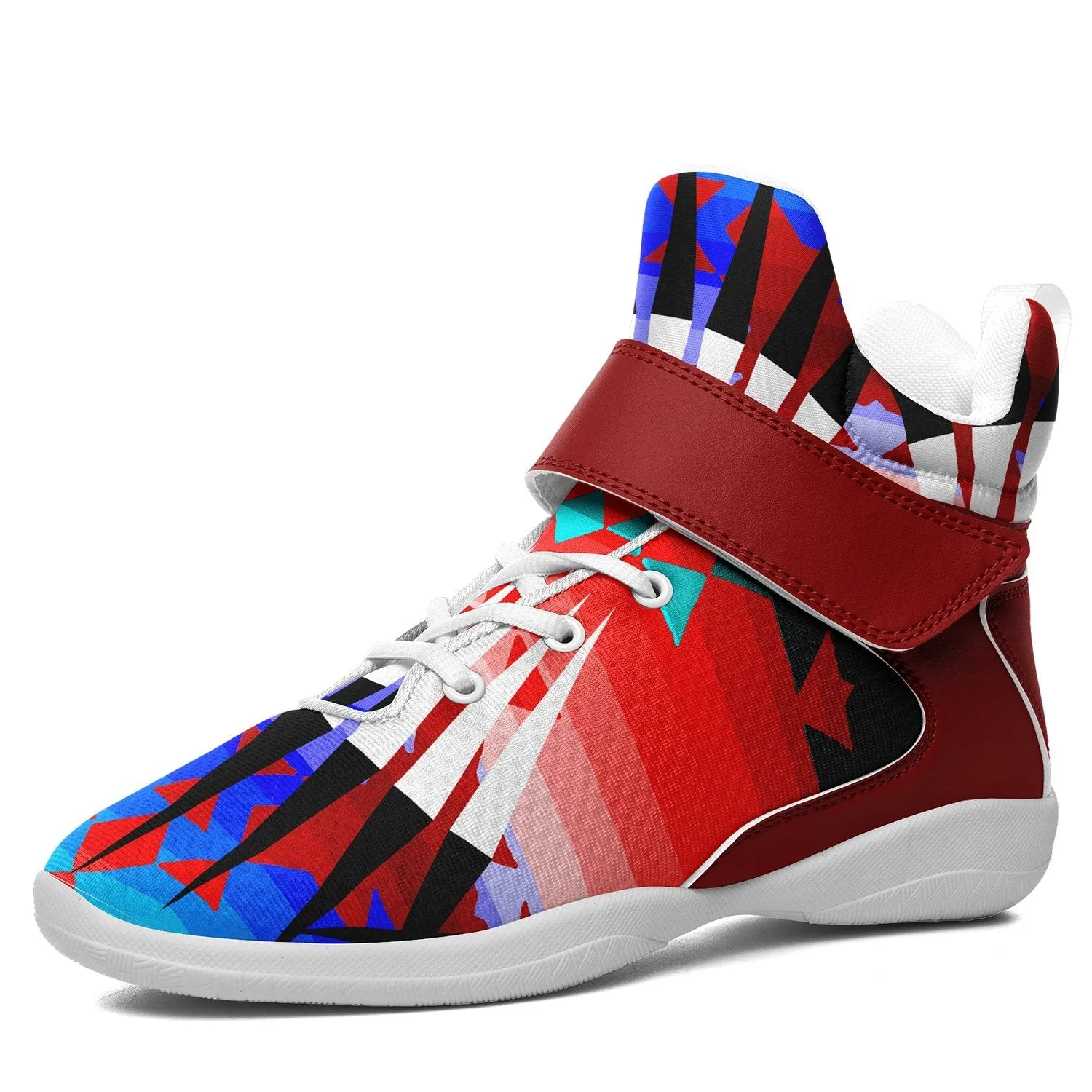 Northwest Ribbonwork Bustles Ipottaa Basketball / Sport High Top Shoes