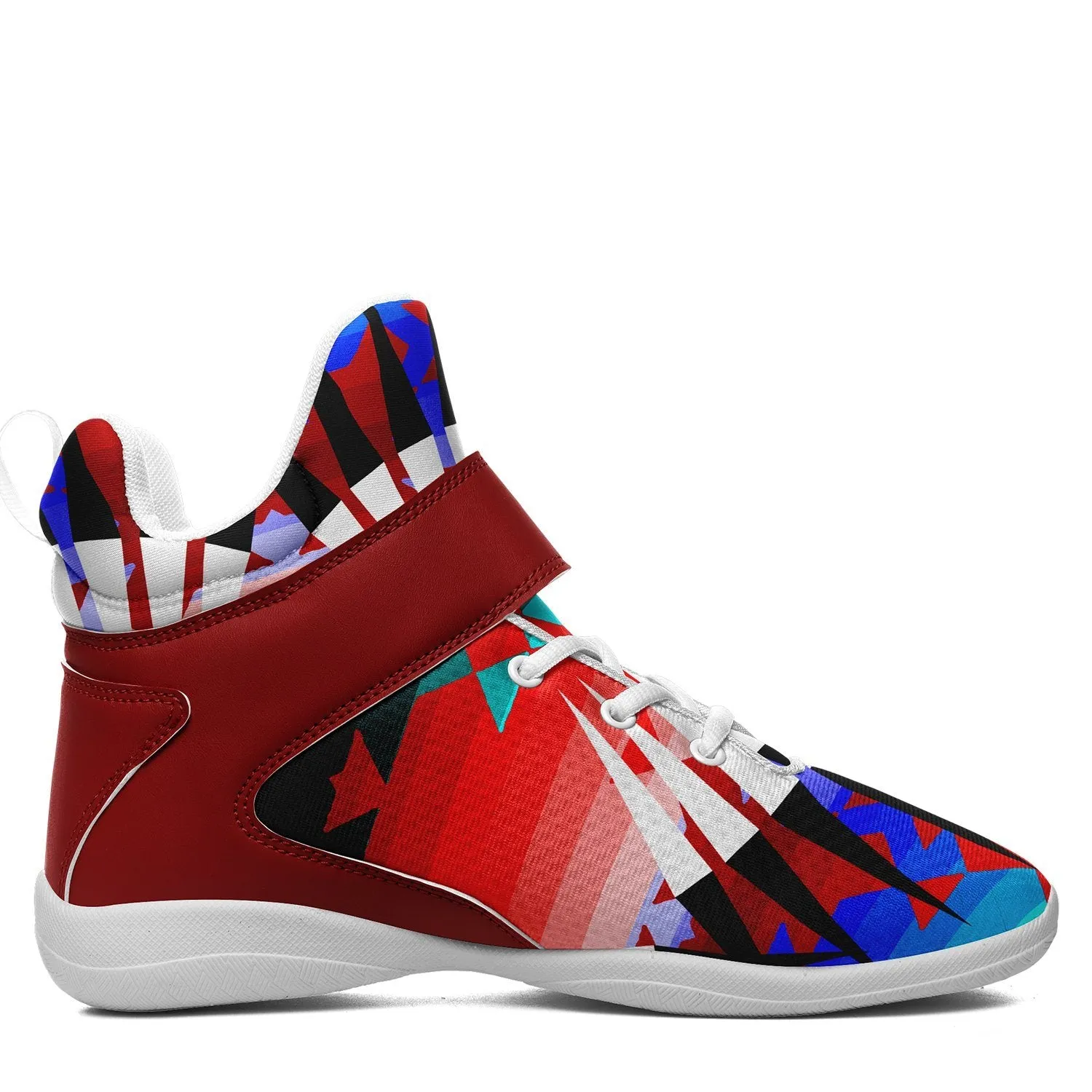 Northwest Ribbonwork Bustles Ipottaa Basketball / Sport High Top Shoes