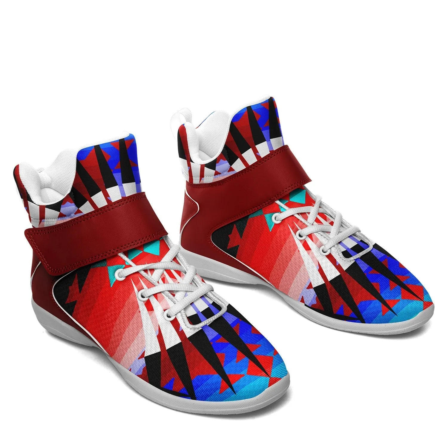 Northwest Ribbonwork Bustles Ipottaa Basketball / Sport High Top Shoes