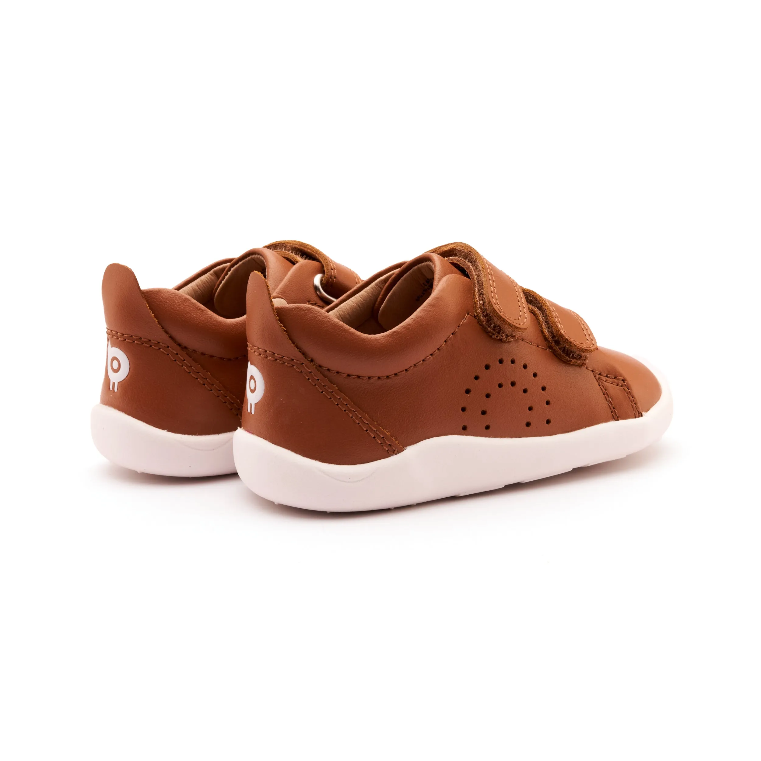 Old Soles Boy's 8056 Little Tot Casual Shoes - Tan / White Sole