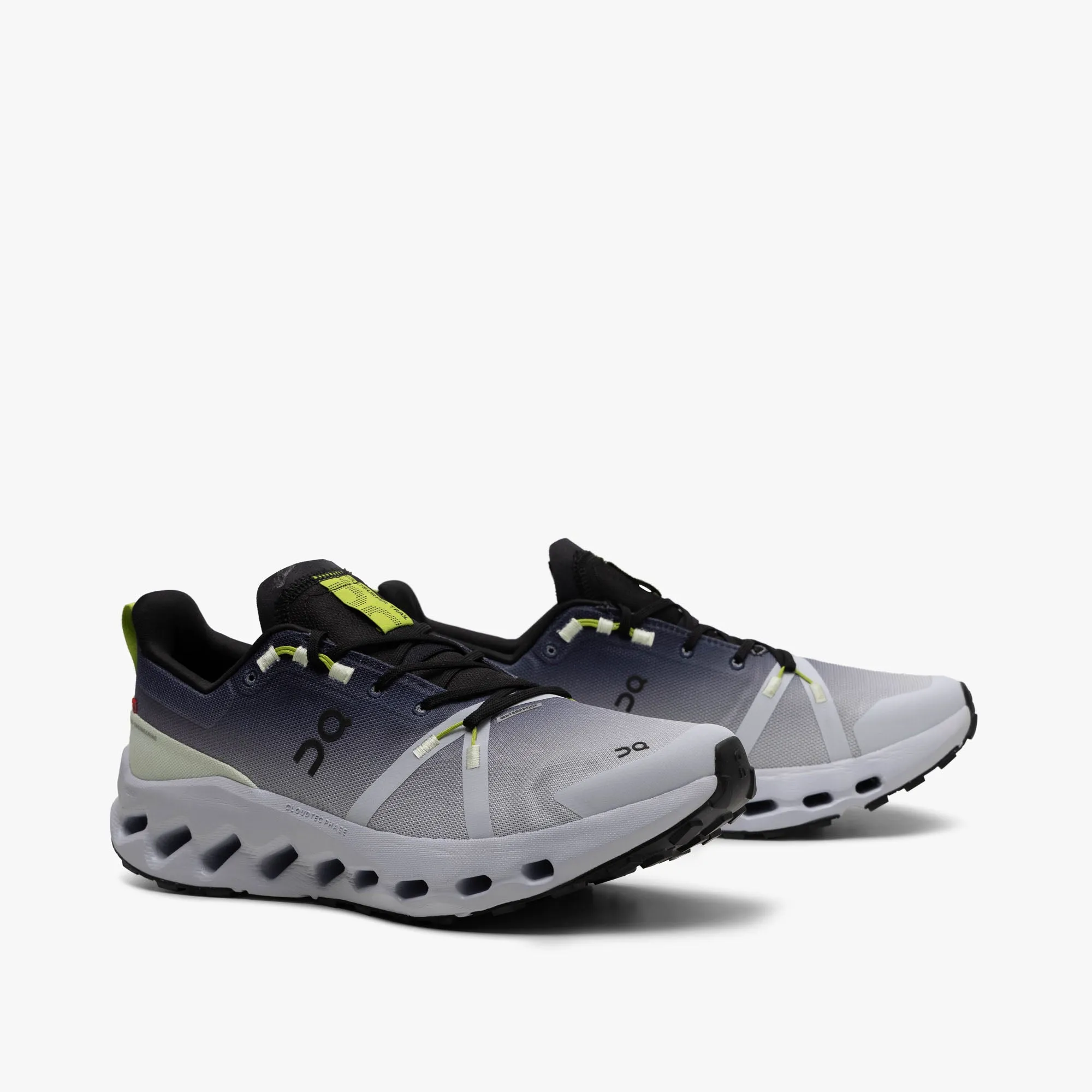 On Cloudsurfer Trail Waterproof Black / Heather