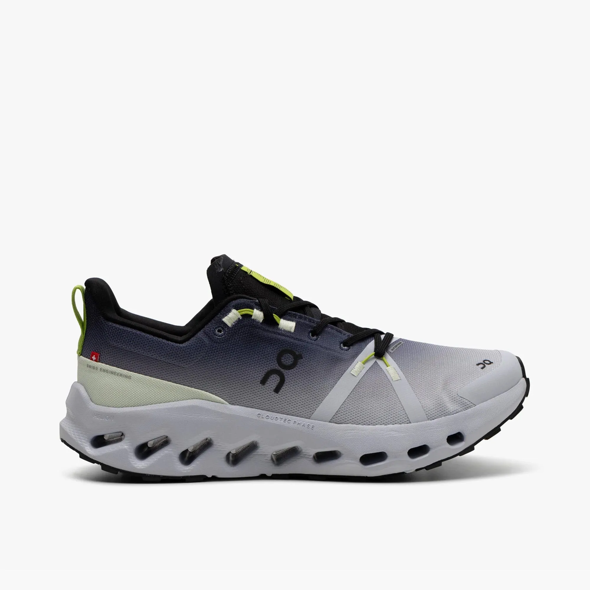 On Cloudsurfer Trail Waterproof Black / Heather