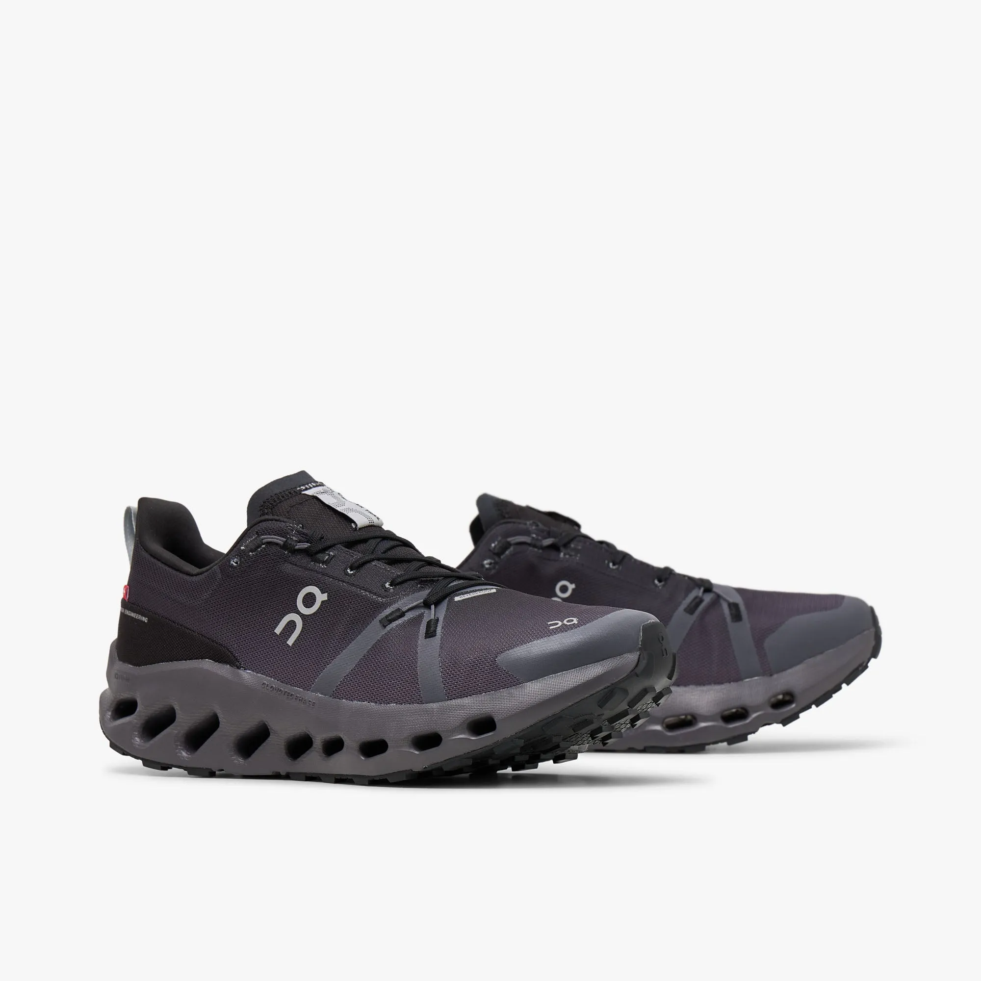 On Cloudsurfer Trail Waterproof Eclipse / Black