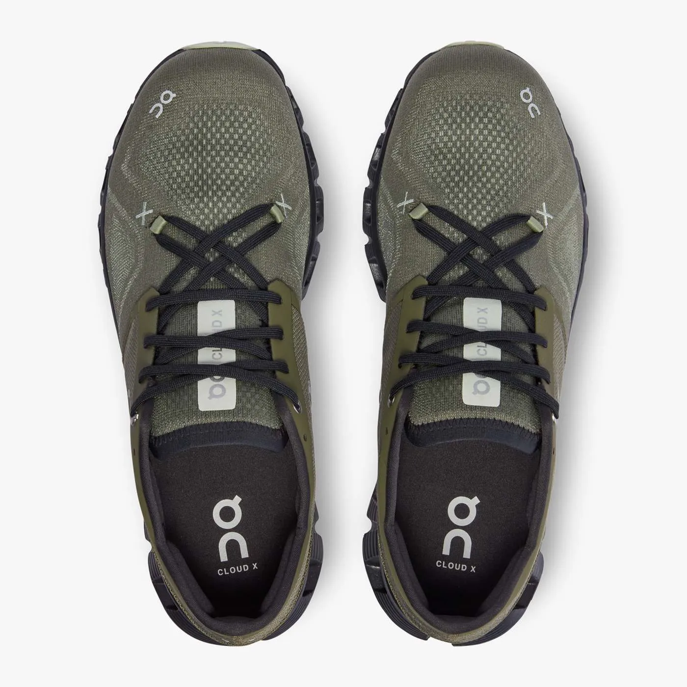 On Running Men's Cloud X 3 Shoes - Olive / Reseda