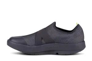 Oofos | OOmg Fibre Low Shoe | Men's | Black/Gray