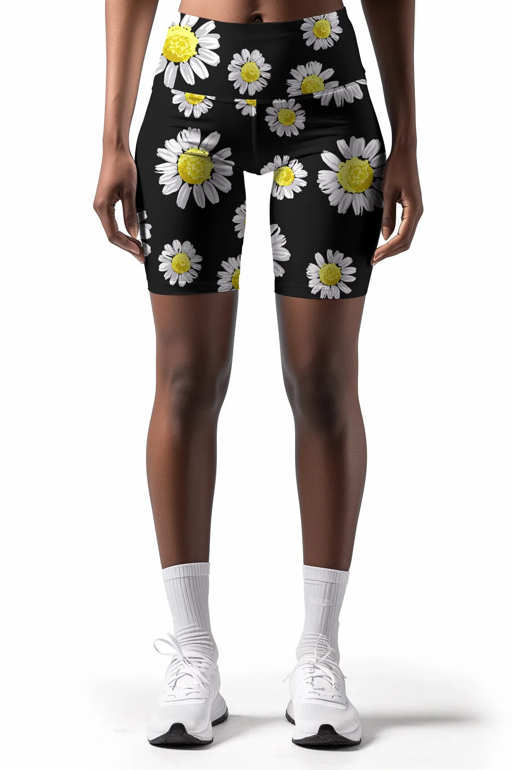 Oopsy Daisy Karen Floral Performance Yoga Biker Shorts - Women