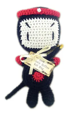 Organic Cotton Crocheted Dog toys, Side Kicks