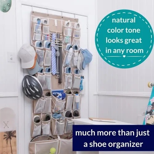 Over Door Shoe Organizer Extra Large - 51 Pockets