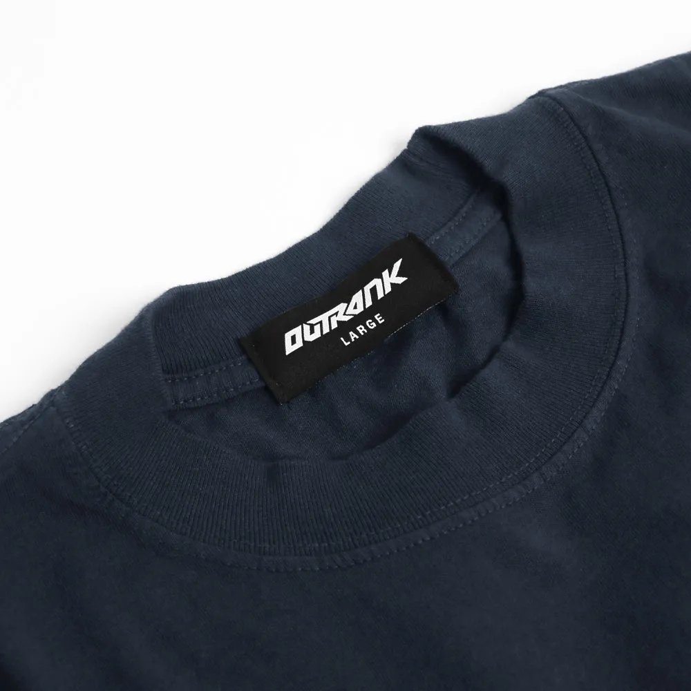 Picture Heavyweight T-shirt- Midnight Navy