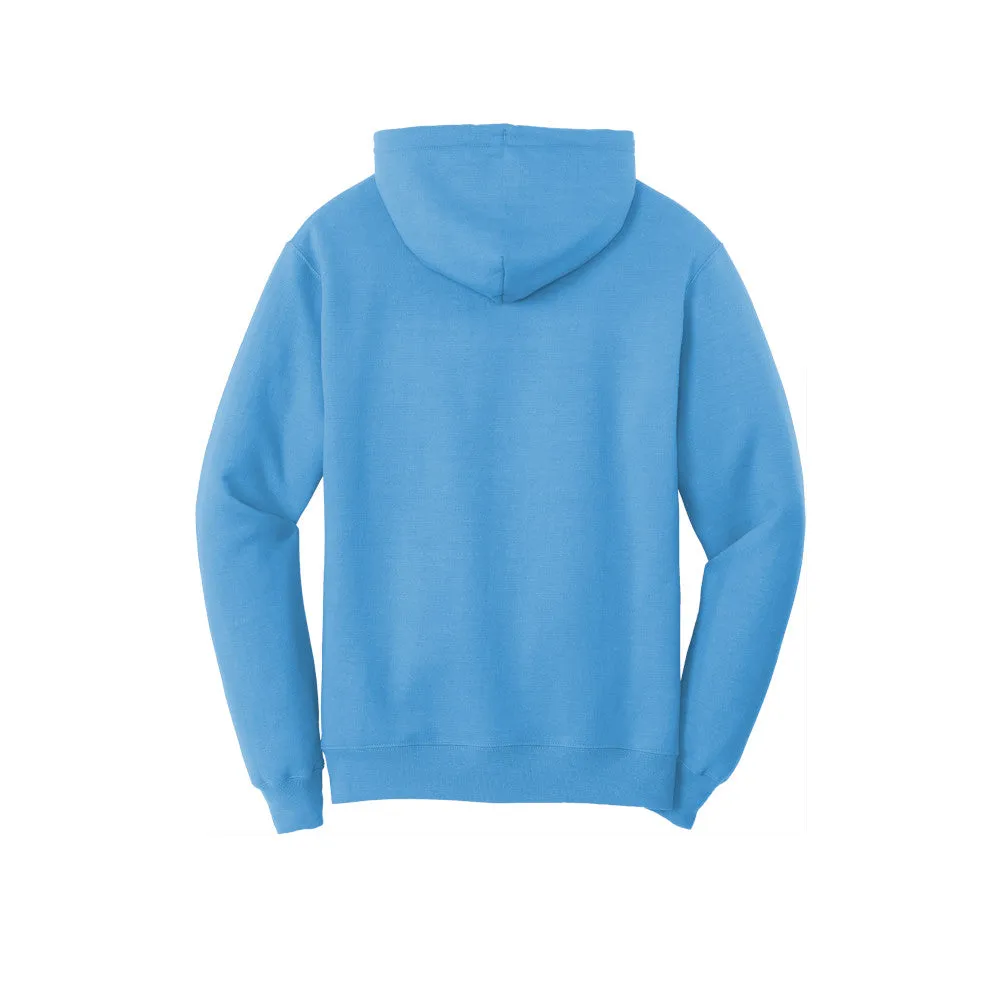 Port & Company® Core Fleece Pullover Hooded Sweatshirt - Aquatic Blue